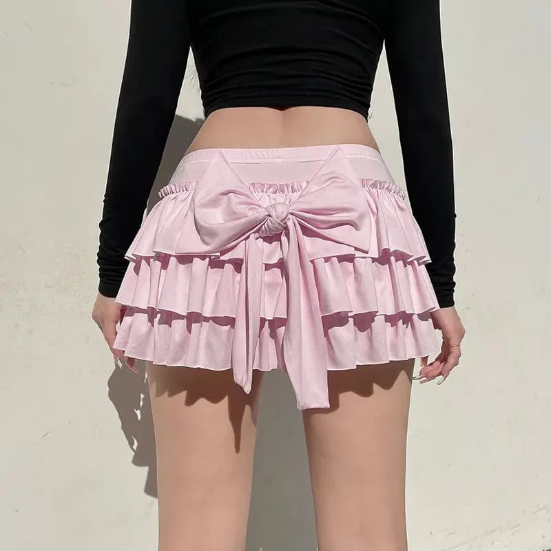 Kawaii Pink Frilly Micro Tutu Skirt