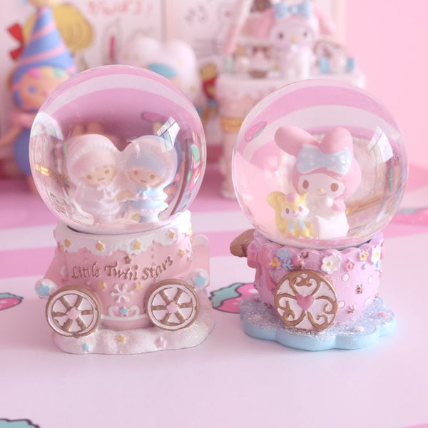 Kawaii Trinket Boxes & Snowglobes - decor, decorations, fairy kei, home kiki and lala