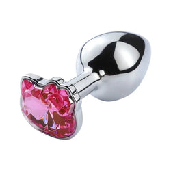 Pink Jewelled Kitty Cat Neko Butt Plugs DDLG Playground Pink Jewelled Kitty Cat Neko Butt Plugs DDLG Playground