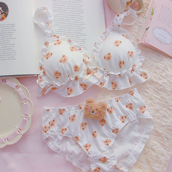 Little Bear Lingerie Set - bear lingerie, lingerie set