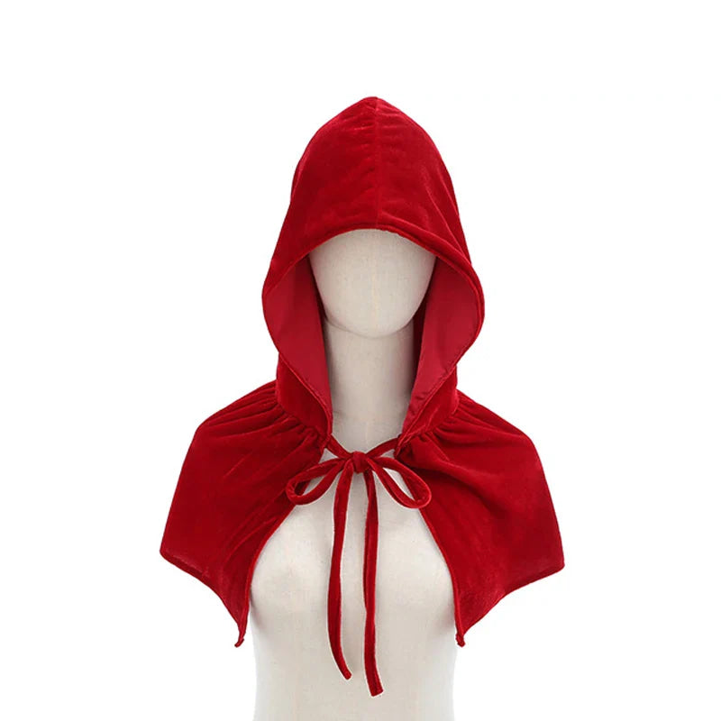 Little Miss Riding Hood Set - cape, cosplay, costume, hood, lingerie set