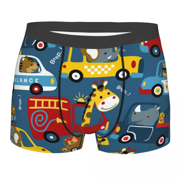 Men’s Babycore Boxer Shorts Briefs in Cute Youthful Print