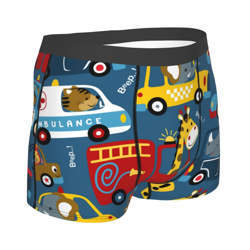 Men’s Babycore Boxer Shorts Briefs in Cute Youthful Print