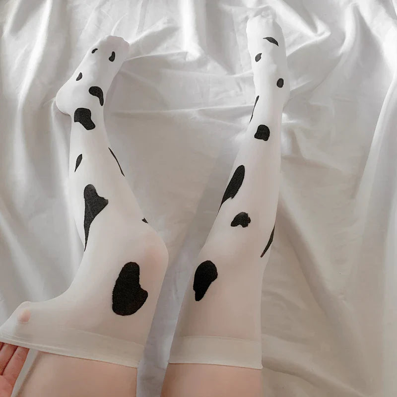 Moo Stockings - calf, cow, socks, stockings, thigh highs