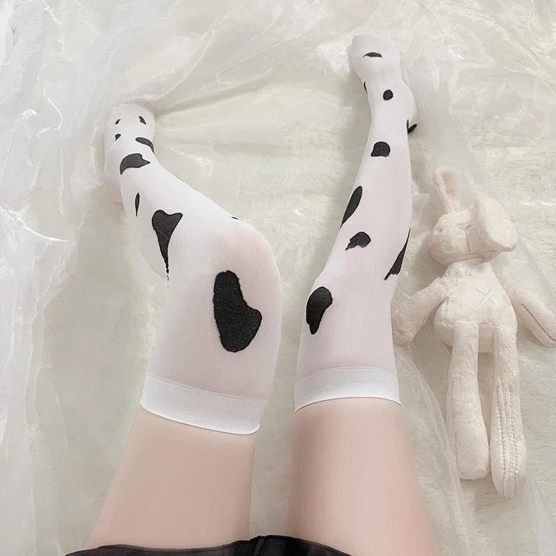 Moo Stockings - calf, cow, socks, stockings, thigh highs