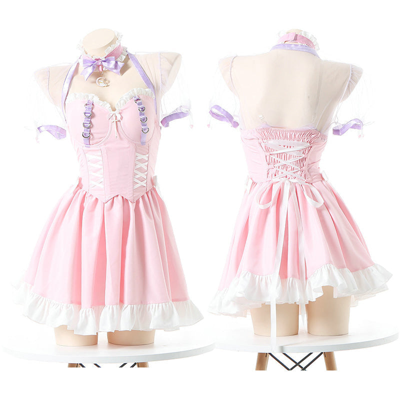 Pink Princess Maid Dress - cosplay, costume, dresses, maid pink dresses