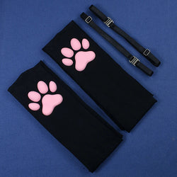 Plus Size 3D Paw Pad PetPlay Socks