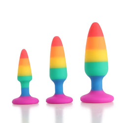 Pride Plugs - M - anal, anal beads, play, plug, plugs