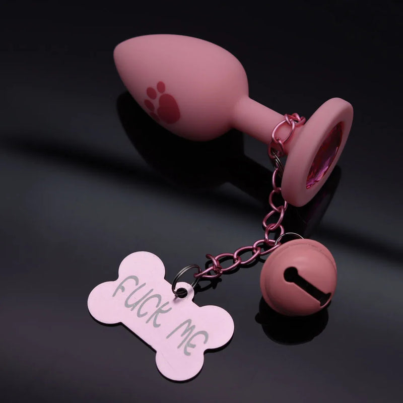 Pup Tag Paw Plugs DDLG Playground Pup Tag Paw Plugs DDLG Playground