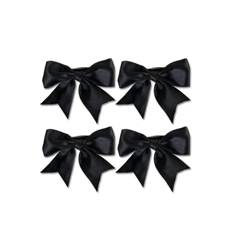 Silk ribbon bow hair clips - bows - hair accessory - clips - pins - kawaii