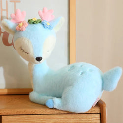 Sleepy Deer Plush - baby fawn, deer, plush, plush toy