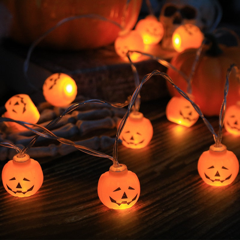 Spooky led light string - eye ball - ghost - halloween - kawaii