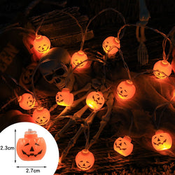 Spooky led light string - eye ball - ghost - halloween - kawaii