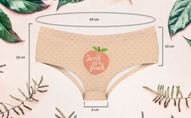Sweet As A Peach Panties
