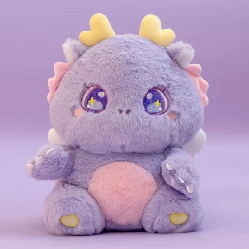 Tiny pastel dragon plush - blue - dinosaur - kawaii - plush - toys