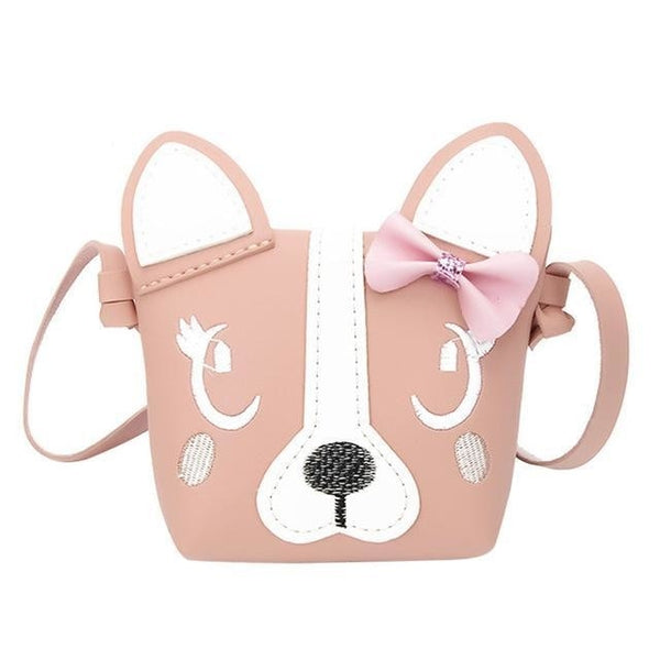 tan 3D vegan leather puppy dog handbag purse messenger bag shoulder bag satchel kawaii harajuku japan fashion by kawaii babe