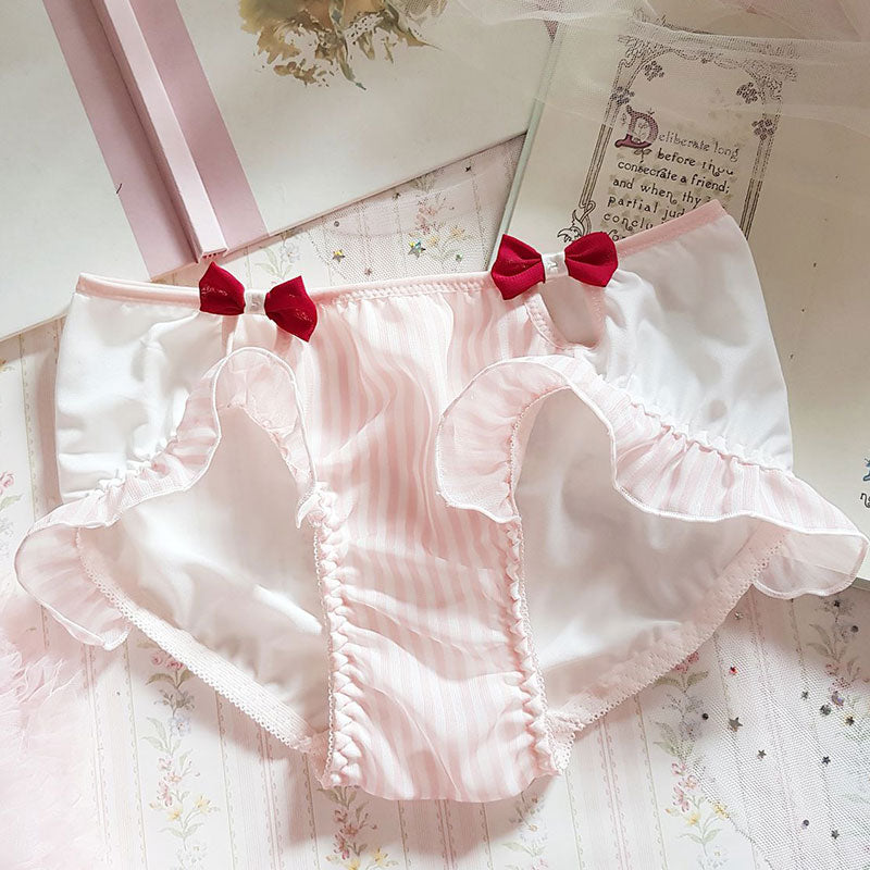 Pink Satin Panties