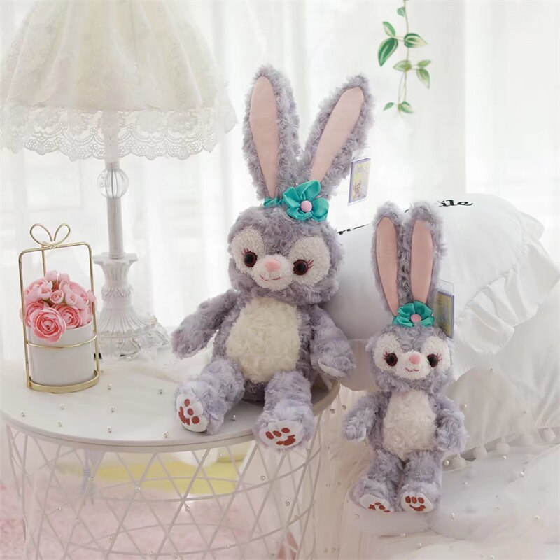 Lavender Cuddly Bunny Plush Backpack - One Size
