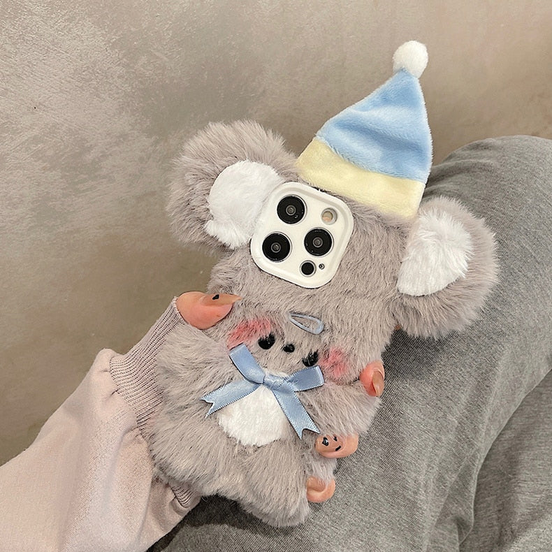 Baby Plush Koala iPhone Case