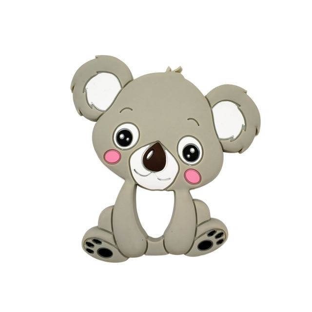 Adult Animal Teether - Koala Gray - teether