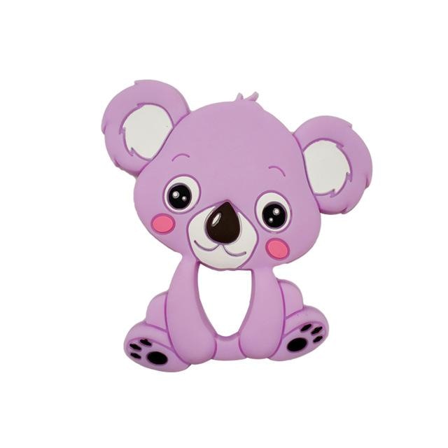 Adult Animal Teether - Koala Purple - teether