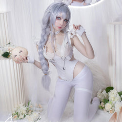 Angel Bunny Bodysuit Cosplay Set - angelic, anime, anime girl, girls, cosplay