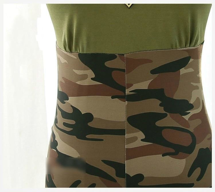 Army Babe Onesie & Lingerie Set - lingerie