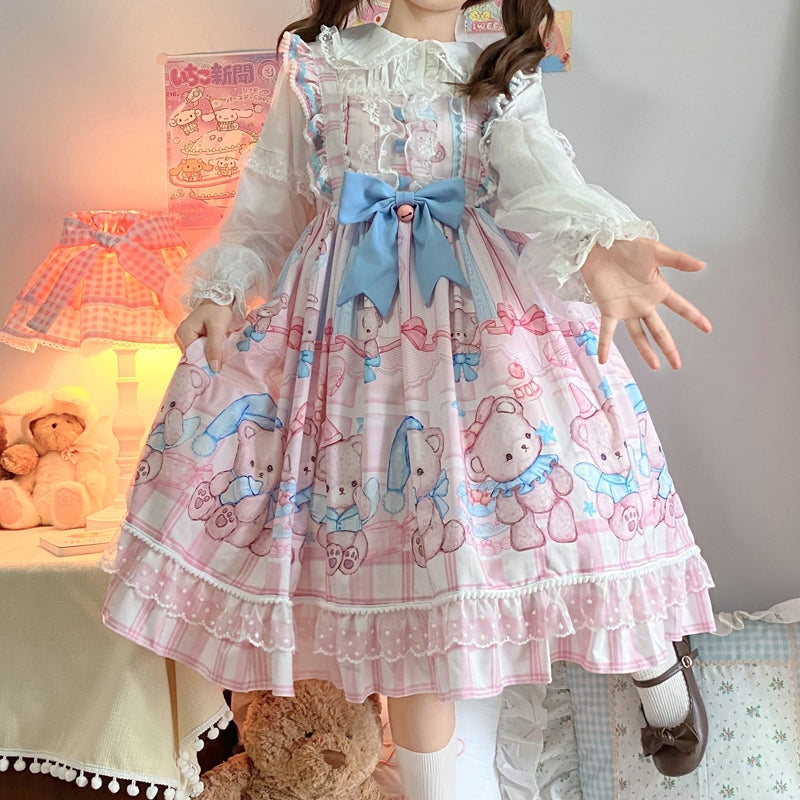 Little Baby Bear Lolita Dress - bear dress, dresses, jsk, jsks, lolita