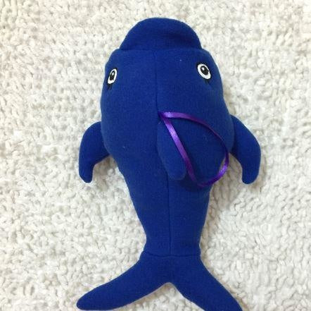 Adult Baby Bottle Holder Shark Whale Stuffed Animal Thermal Bag Buddy ABDL CGL Kink Fetish by DDLG Playground