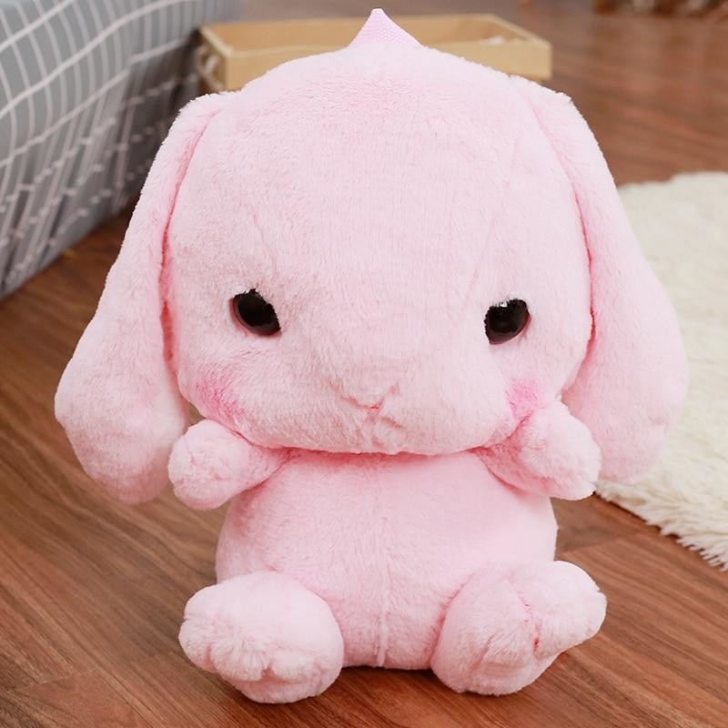 Kawaii Pink Baby Bunny Rabbit backpack Book Bag Cute Fluffy Bun Adorable