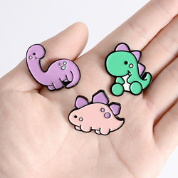 Baby Dino Enamel Pins - brooch, brooches, dino, dinos, dinosaurs