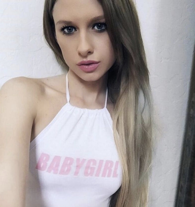 Babygirl Halter Top - shirt
