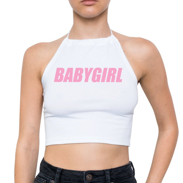 Babygirl Halter Top - shirt