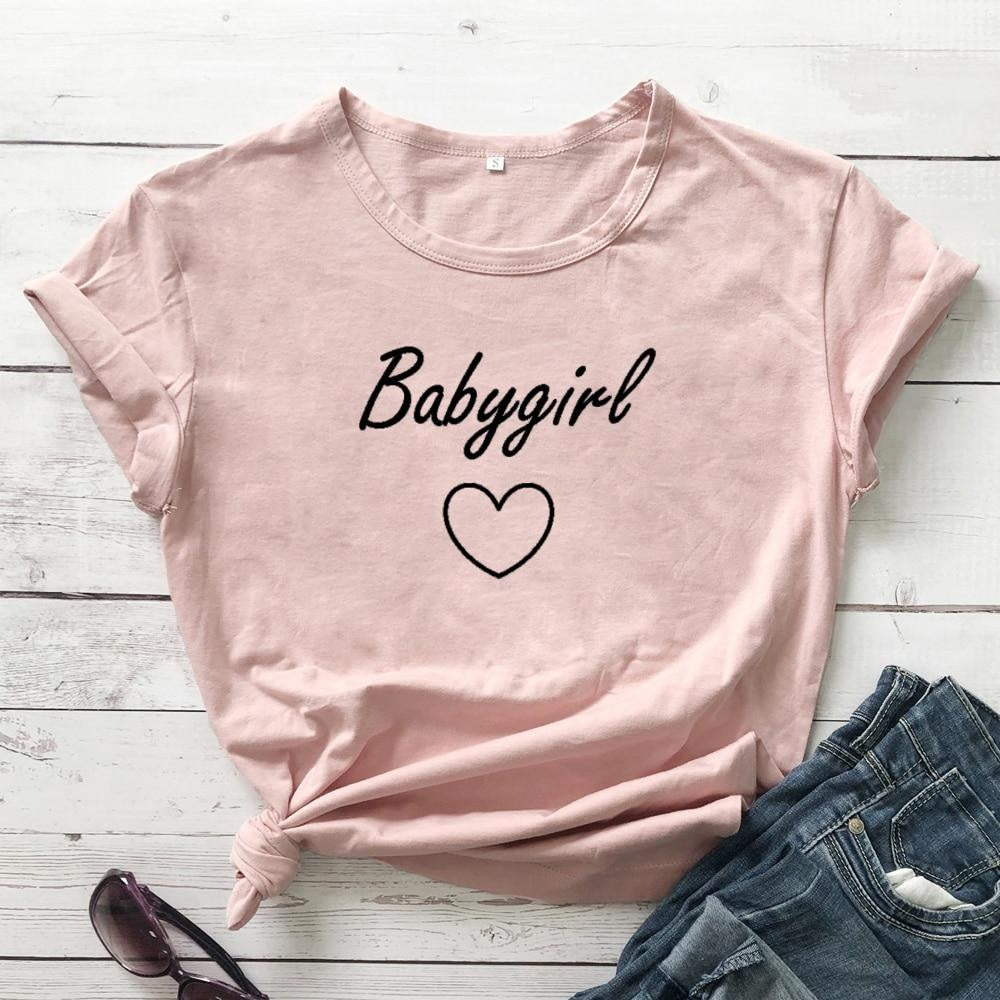 Babygirl T-shirt Sexy Cute Little Space Top Baby Girl – DDLG Playground