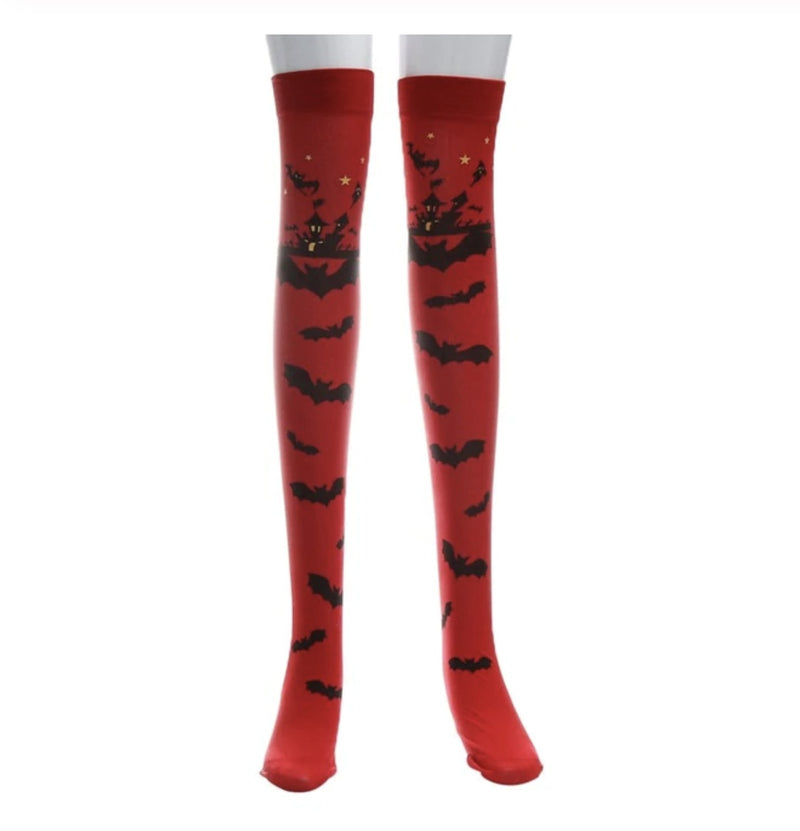 Batty Stockings - Red - socks