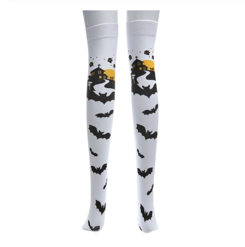 Batty Stockings - White - socks