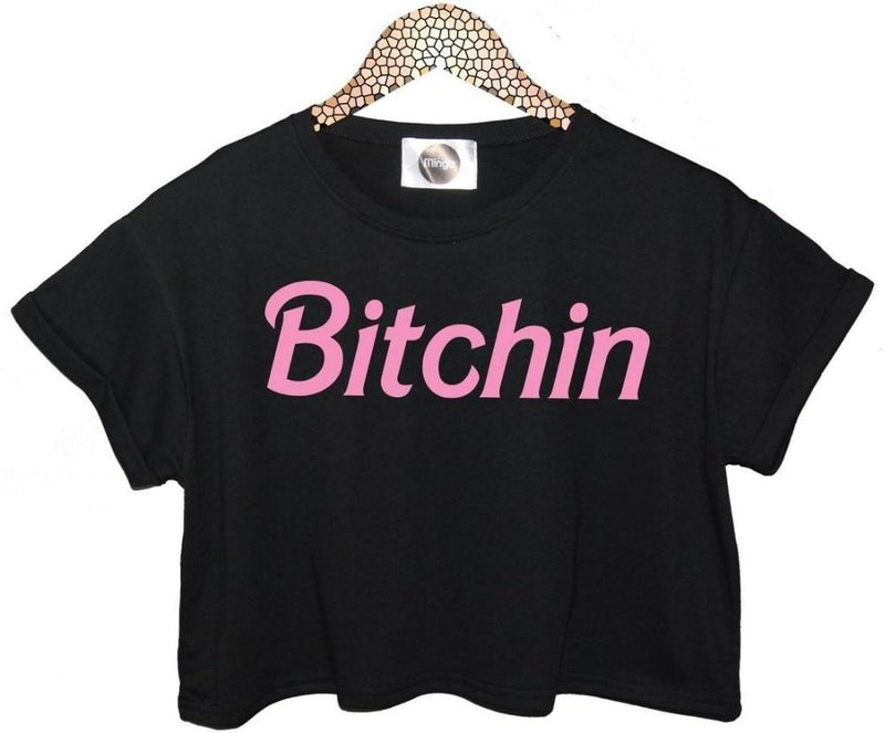 Bitchin Crop Top - t-shirt