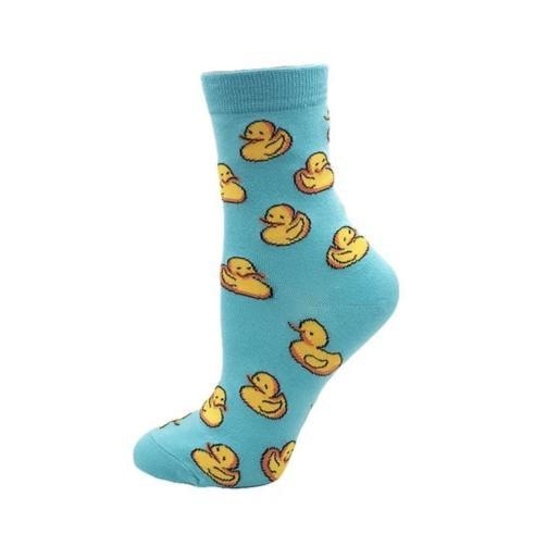 Blue Baby Duck Socks - socks