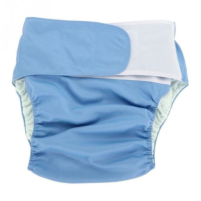 Blue Velcro Diaper - 1 Blue Diaper - onesie