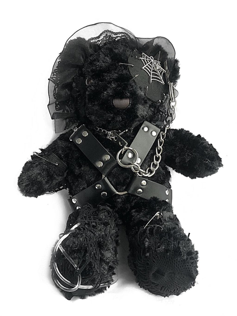 Bondage BDSM Chain Teddy bear Plus Handbag Bag Lolita
