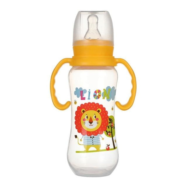 Believe In Yourself Bottle - 240ml YellowxHandle - abdl,adult baby,adult bottle,baby bottles,baby bunny