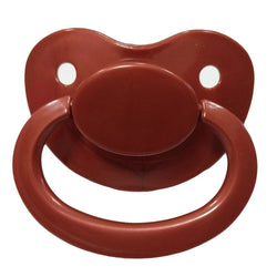 brown adult pacifier paci binkie soother mouth guard nipple autism autistic little space ddlg cgl abdl cglre age regression agere