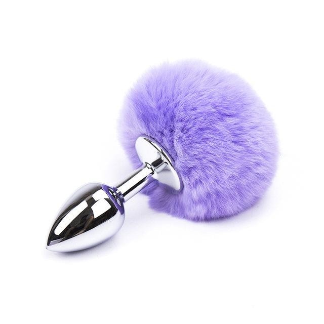 Bunny Tail Plug Pom Pom Butt Plugs Costume Tail Accessory Cosplay DDLG Playground Bunny Tail Plug Pom Pom Butt Plugs Costume Tail Accessory Cosplay DDLG Playground