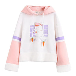 Bunny Traffic Police Hoodie - sweater