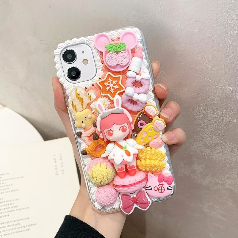 Anime Girl Otaku Candy Decoden Whipped iPhone Phone Case DDLG Shop  DDLG  Playground