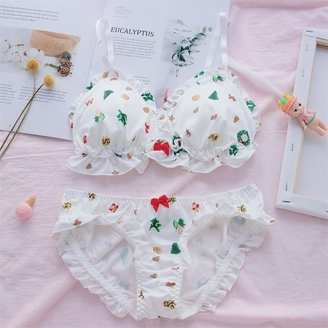 Christmas Tree Holiday Lingerie Set Kawaii Cute DDLG Playground Christmas Tree Holiday Lingerie Set Kawaii Cute DDLG Playground