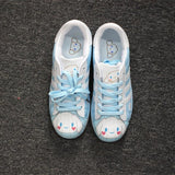 Cinnamoroll Sneakers Blue Shoes Kawaii Cute Pastel | DDLG Playground