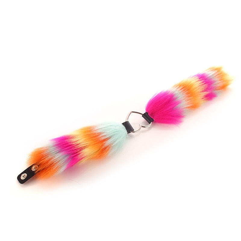Orange Yellow Tail Plug Set Cosplay Costume Accessories DDLG Playground Orange Yellow Tail Plug Set Cosplay Costume Accessories DDLG Playground