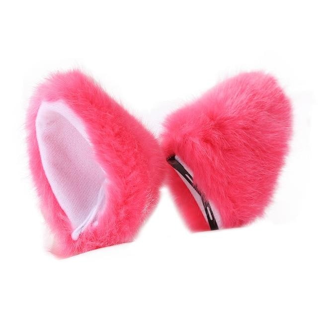 Clip In Neko Ears Furry Fox Ears Hair Pins – DDLG Playground