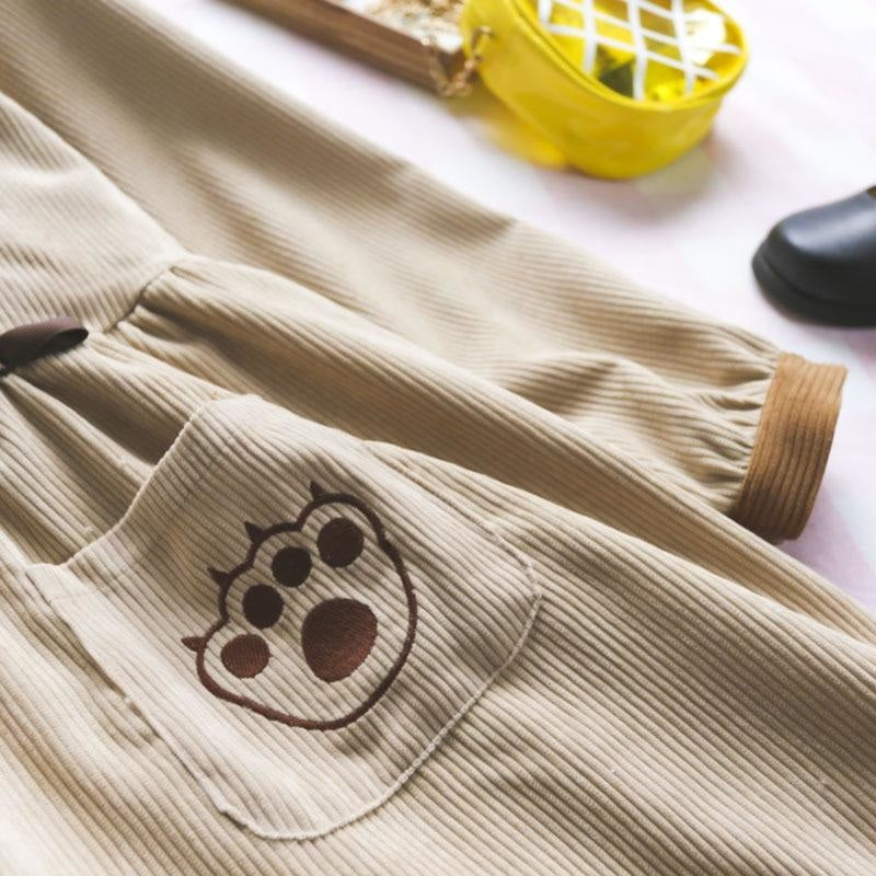 Corduroy Kitten Dress - jumper